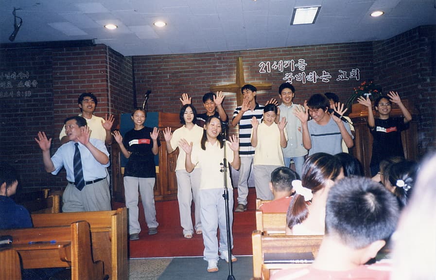 2001 청년부수련회를 마치고 - 1