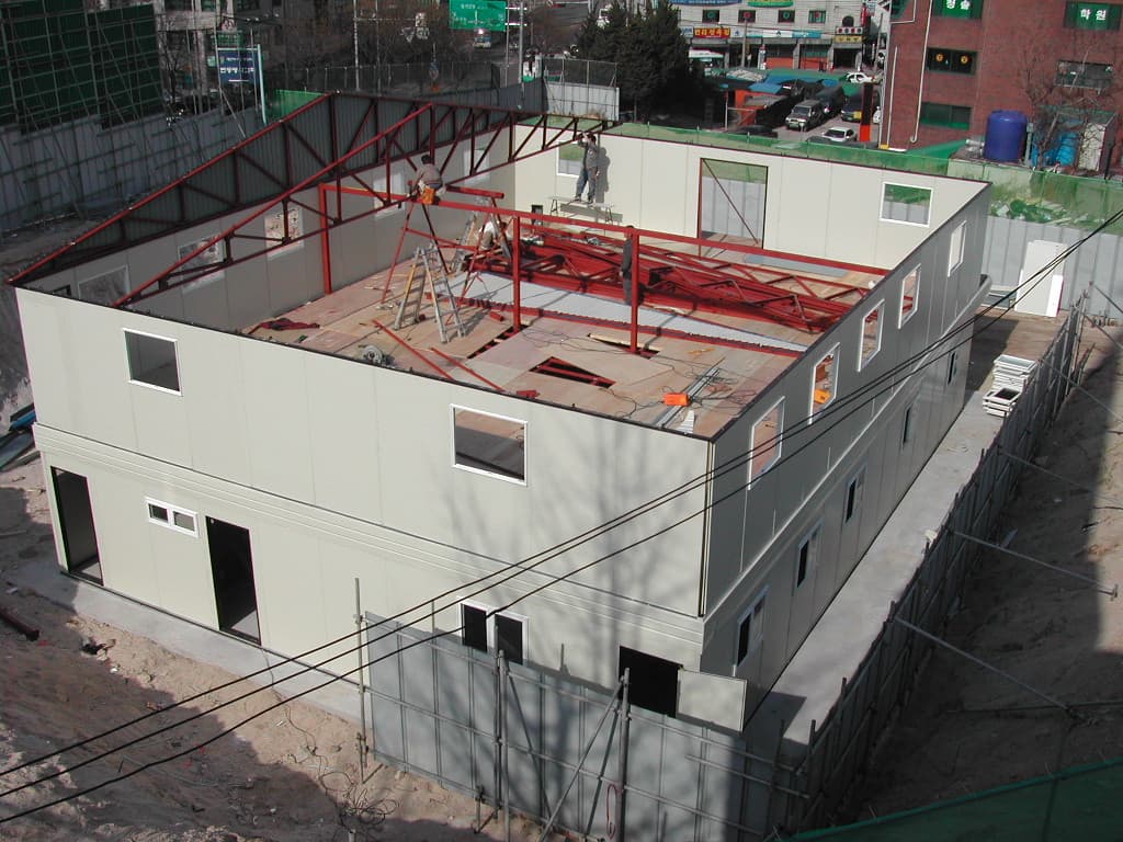 2003-3 임시교회당2(건축중) - 1