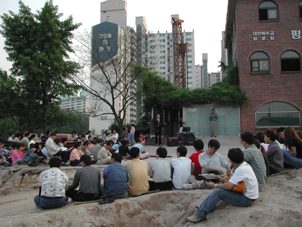 2003 구교회당 철거에 앞선 감사예배 - 1