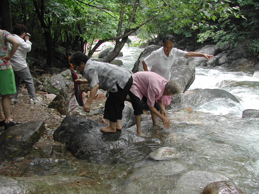 2003-7-26 사랑회 유명산에서2 - 1