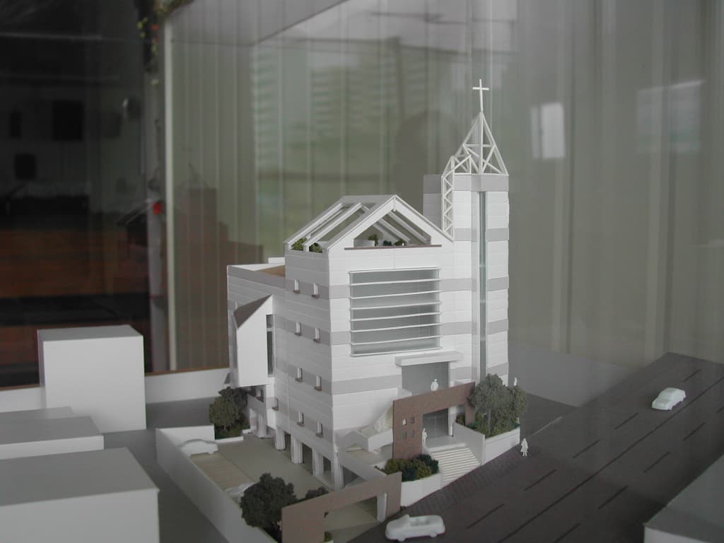 2003신축교회당 모형 - 1