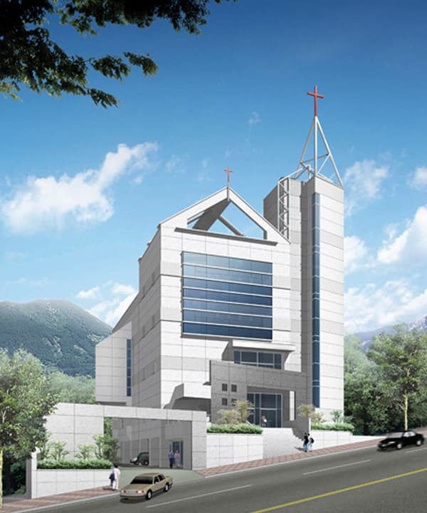 2003-8-3 신축 교회당투시도 - 1