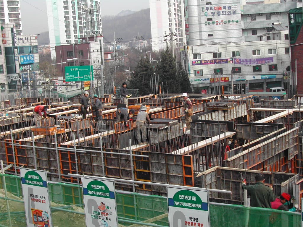 031205  1층골조공사중1 - 1