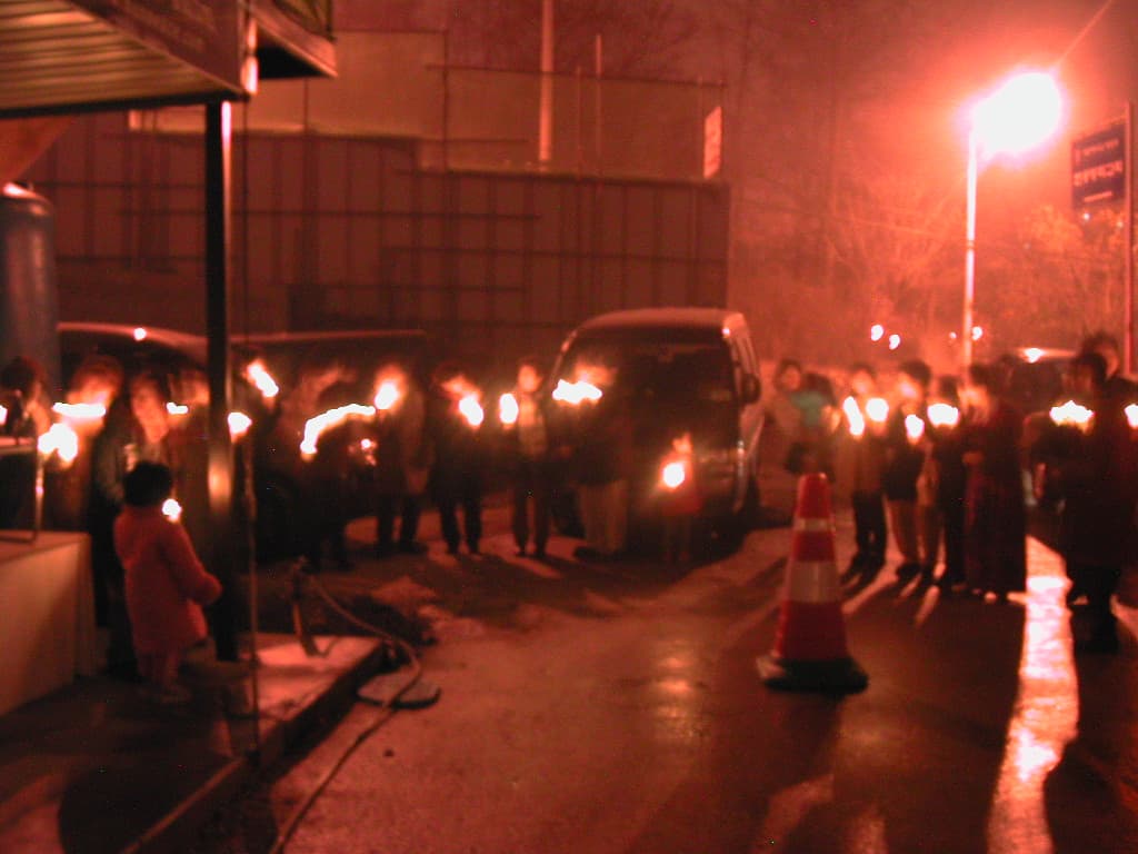 2003-12-25 성탄촛불예배2 - 1