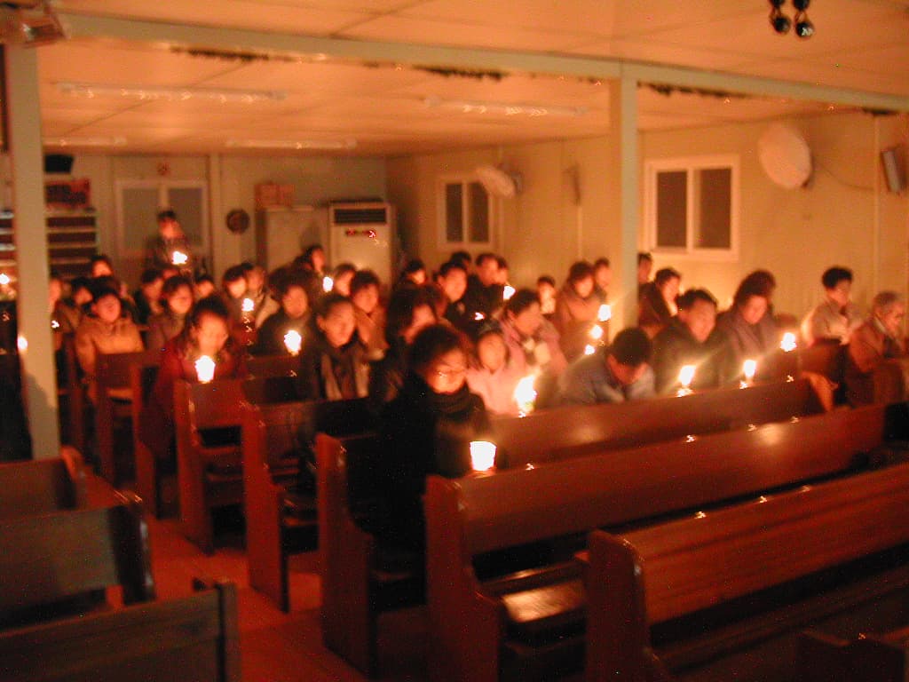 2003-12-25 성탄촛불예배1 - 1