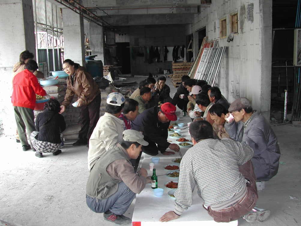 현장 간식 봉사 /2004-4-2 - 1