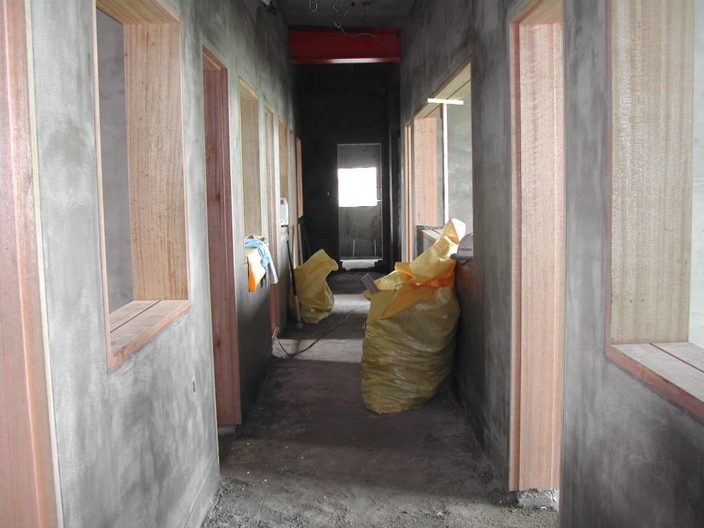 2004-6-28 소그룹실 미장마무리(5층) - 1