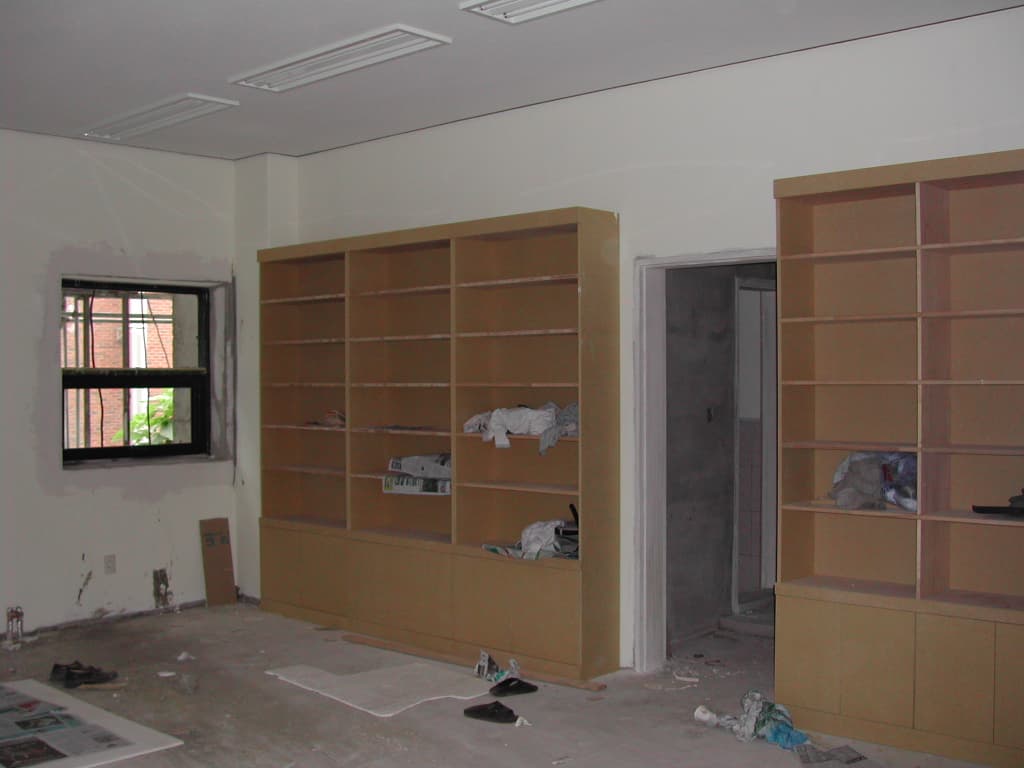 040817 당회실책장설치 - 1