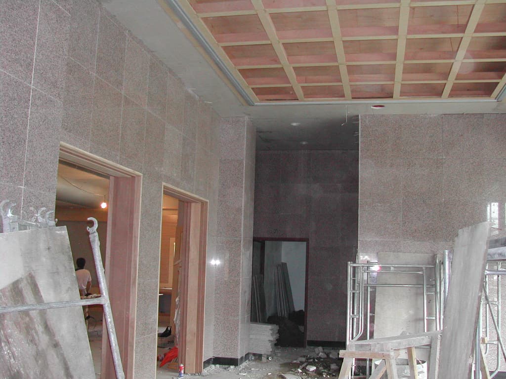 2004-8-20 본당입구 돌작업 마무리 - 1