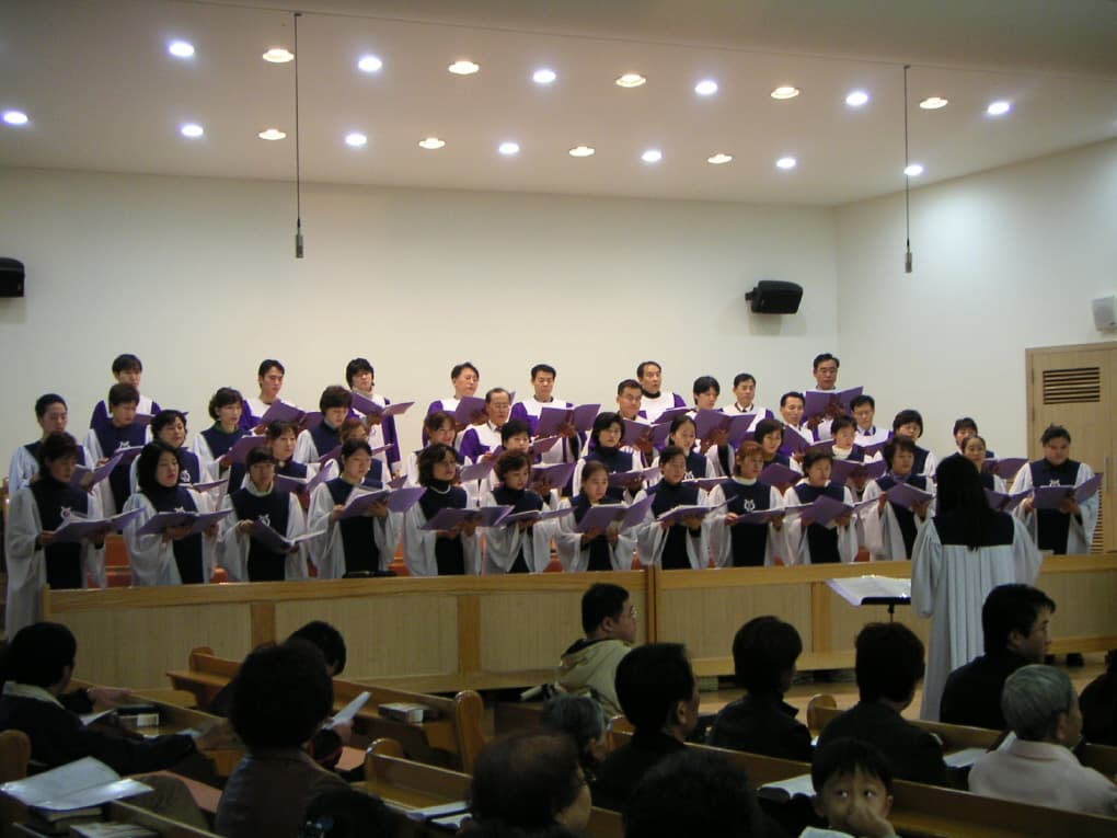 2004-11-14 입당감사예배4/시온찬양대의 찬양 - 1