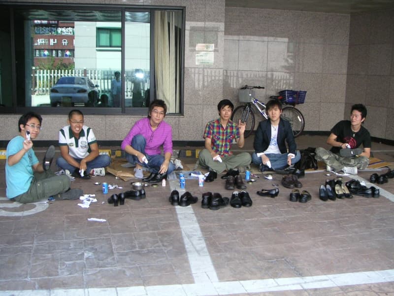 2006-9-24 청년부구두미화사업 - 1