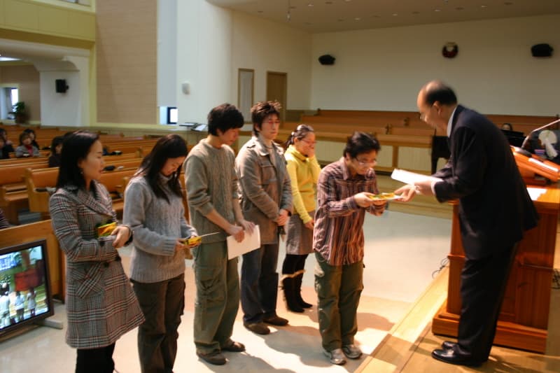 2006-12-31 교회학교 졸업감사 예배 - 1