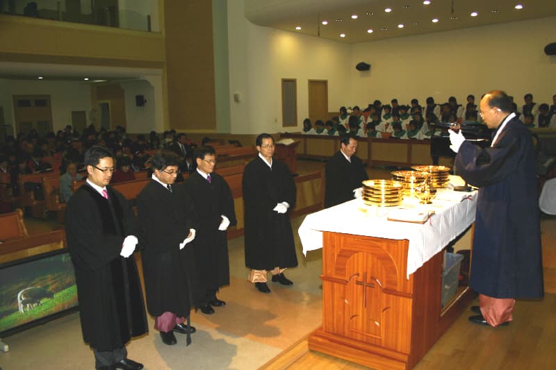 2008-1-1 송구영신예배 성찬식 - 1