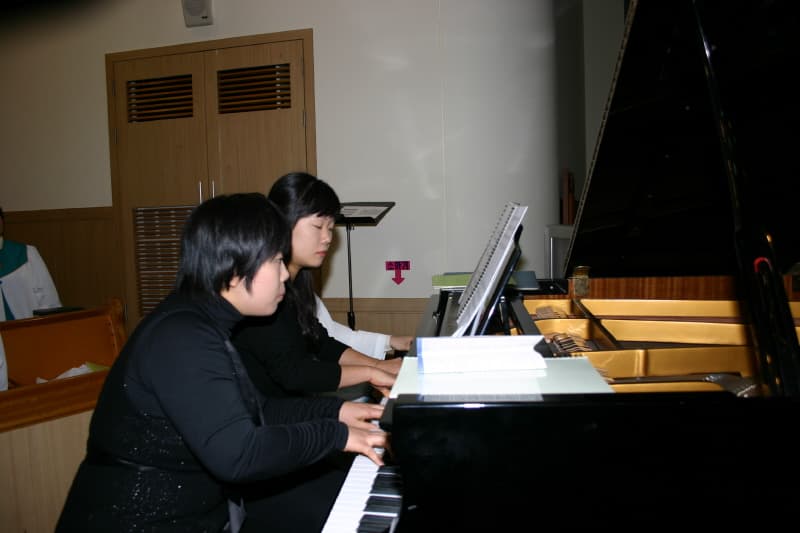 2007-12-25 성탄절음악예배 피아노중주 - 1
