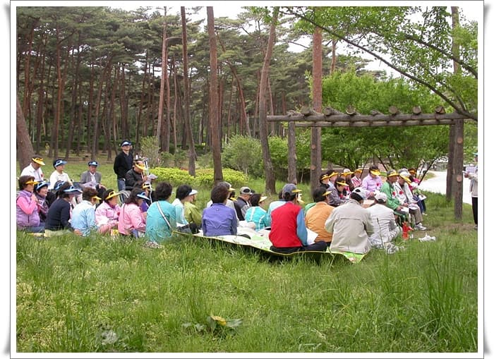 안면도 휴양림에서 예배를 - 1