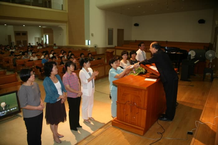 2009-7-19중보기도사역자임명&팀발족6-7 - 1