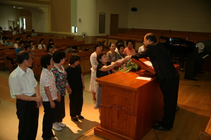 2009-7-19중보기도사역자임명&팀발족6-7 - 2