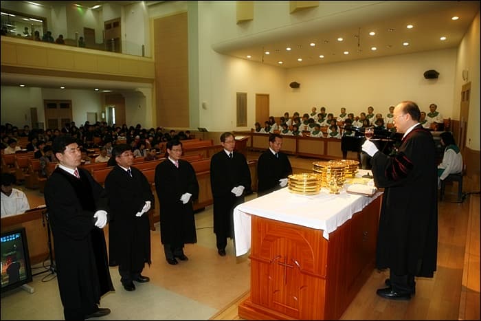 2010-03-28 부활절을 앞두고 성찬식 - 1