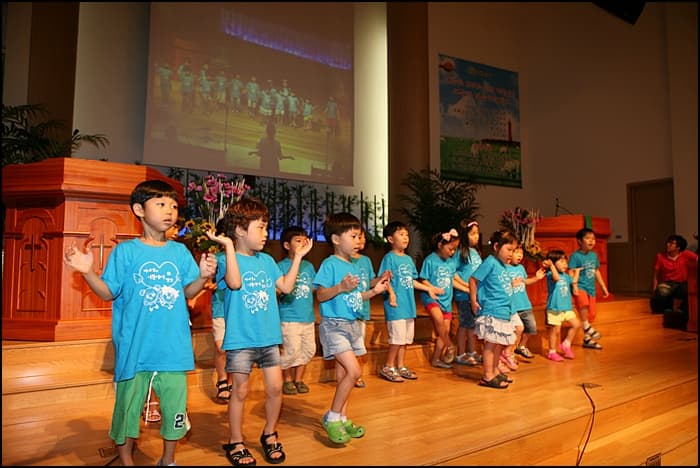 유치부 여름 성경학교 발표회 - 2