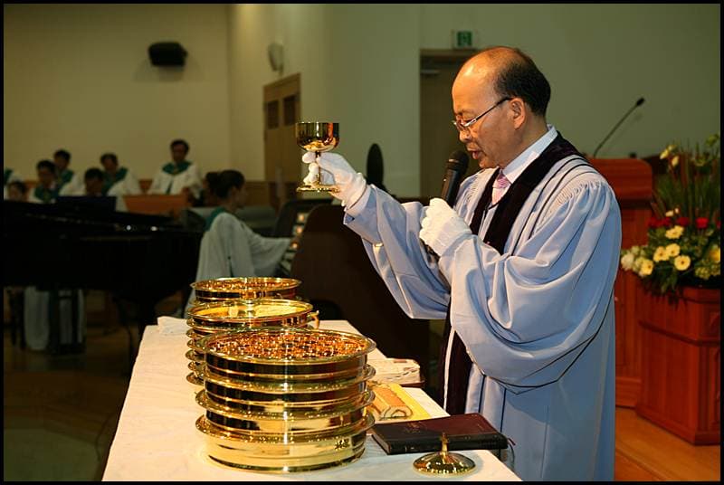 교회창립 37주년과 맥추감사주일 성찬식 - 2