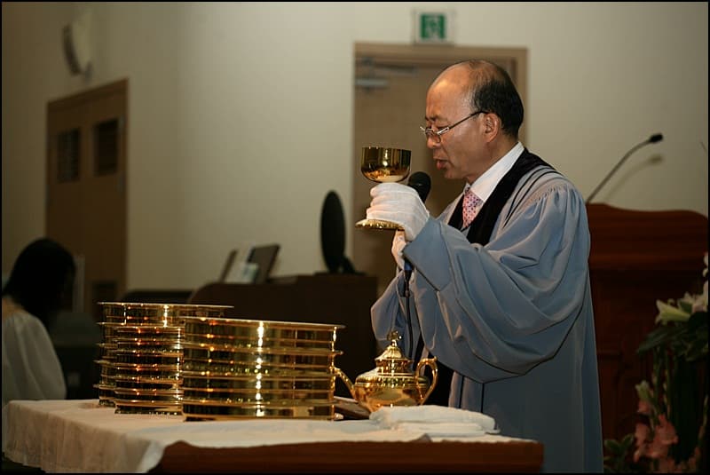 창립38주년예배 성찬식 - 4