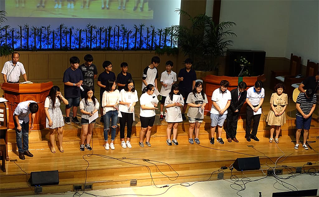 2016년8월21일 중고등부 여름수련회발표회 - 4