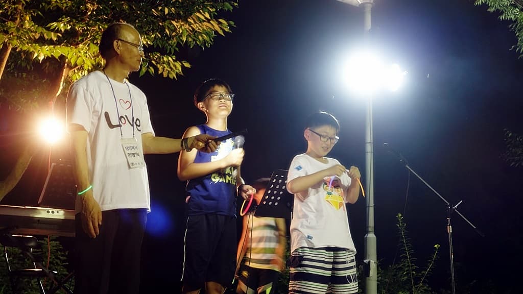 2017년 7/31- 8/2 전교인여름대회 캠프파이어 (2) - 8