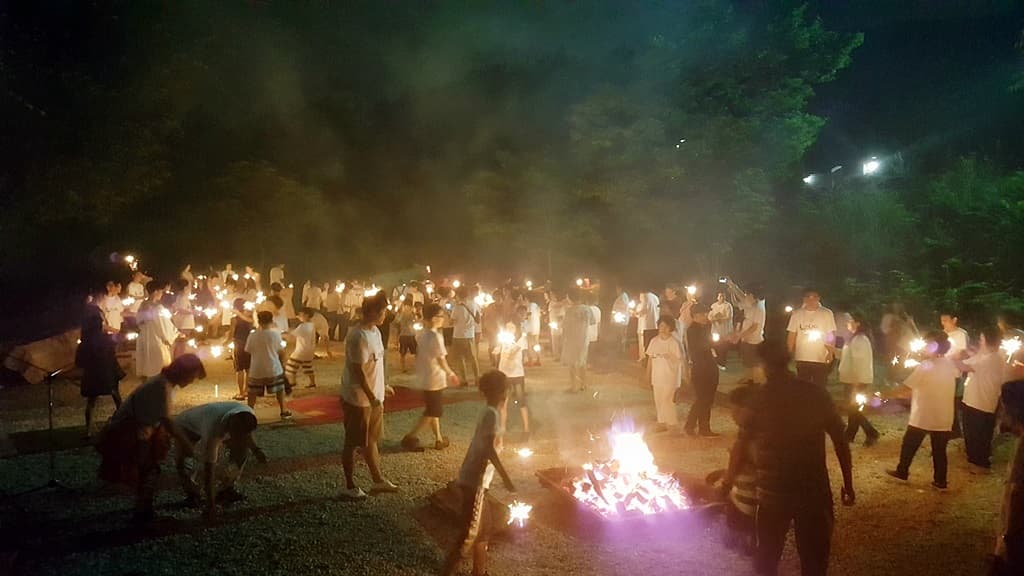 2017년 7/31- 8/2 전교인여름대회 캠프파이어 (2) - 18