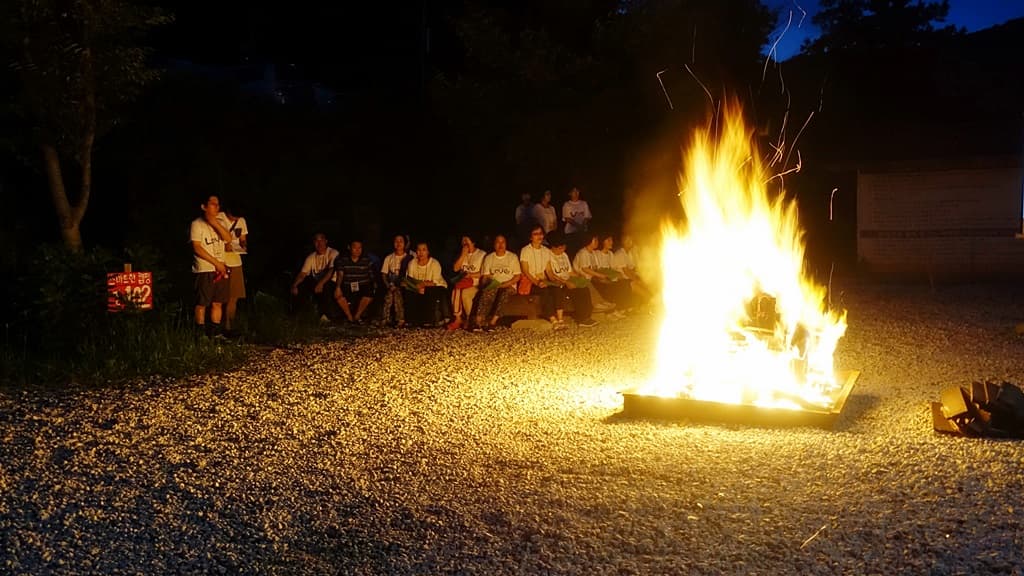 2017년 7/31- 8/2 전교인여름대회 캠프파이어 (1) - 2