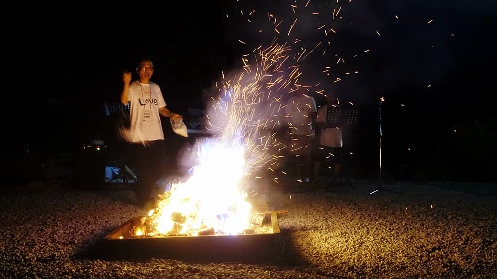 2017년 7/31- 8/2 전교인여름대회 캠프파이어 (1) - 9