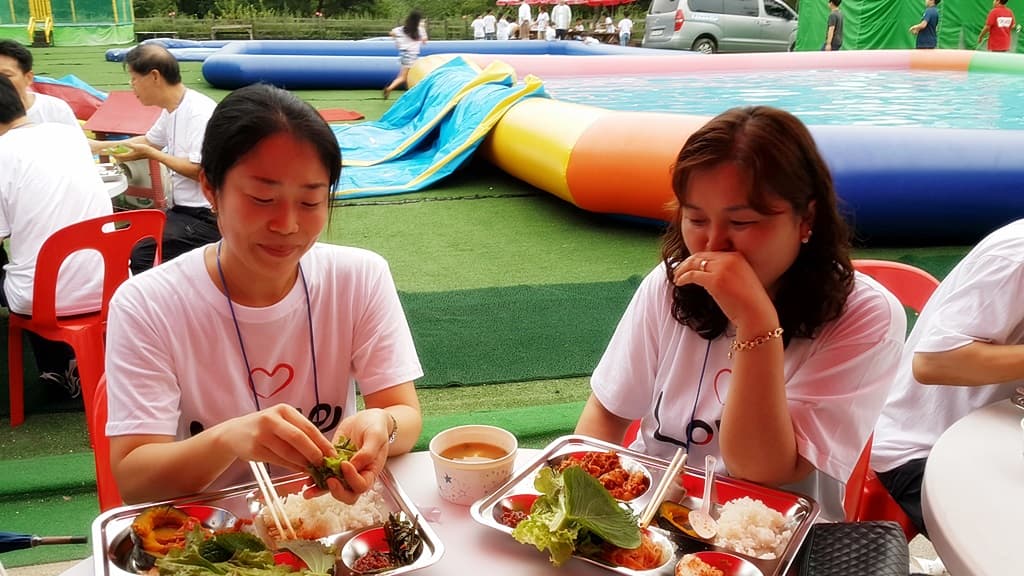 2017년 7/31- 8/2 전교인여름대회 식사시간 - 3