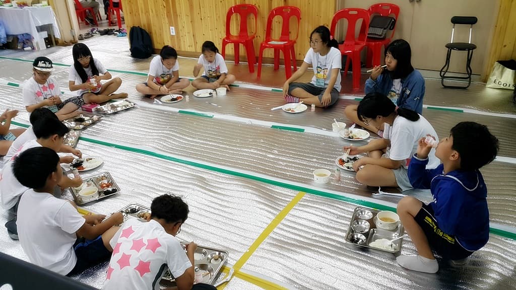 2017년 7/31- 8/2 전교인여름대회 식사시간 - 7