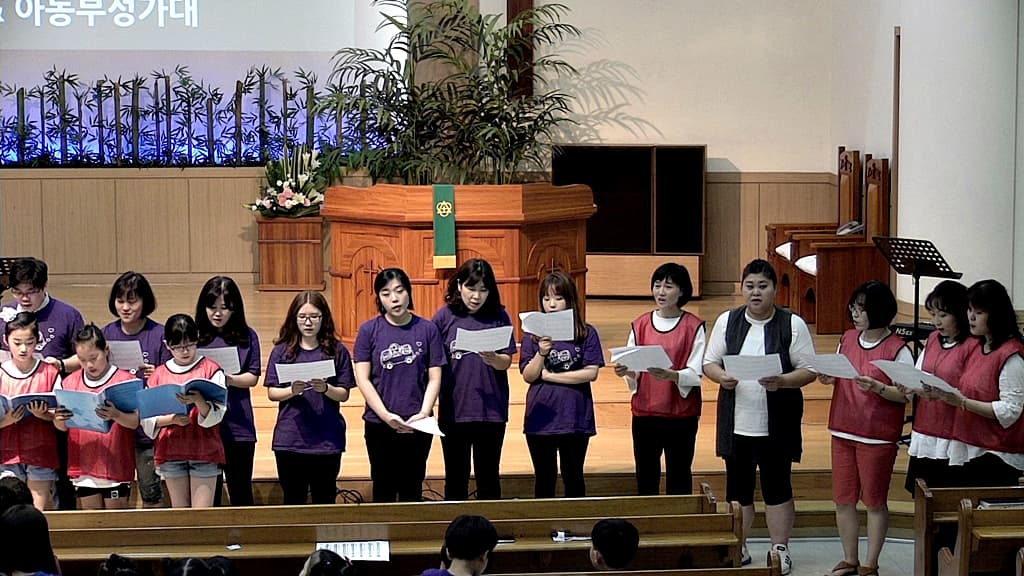 2018년8월19일 여름성경학교발표회 - 4