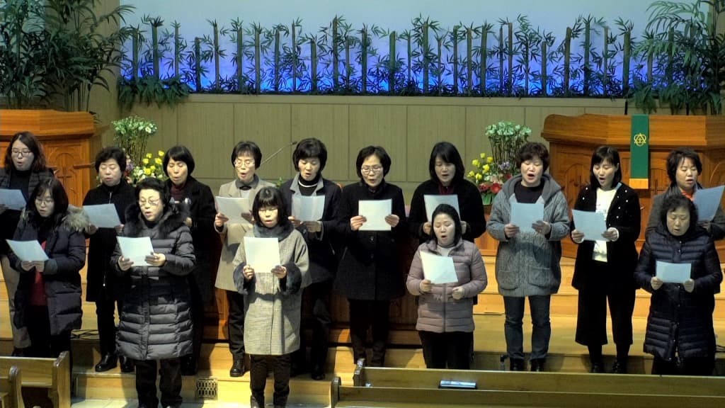 20190113 구역장&권찰찬양 - 3