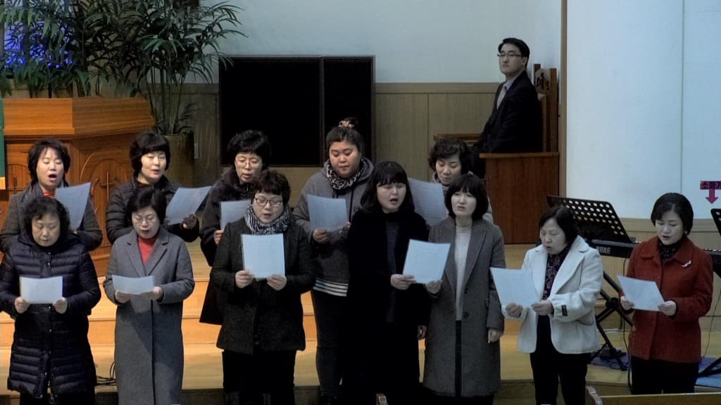 20190113 구역장&권찰찬양 - 4