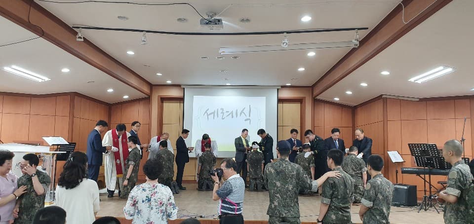 20190727 제25보병사단 신병교육대 진중세례식 - 3