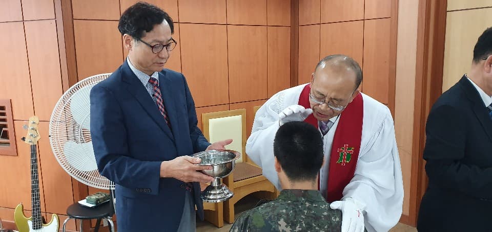 20190727 제25보병사단 신병교육대 진중세례식 - 5