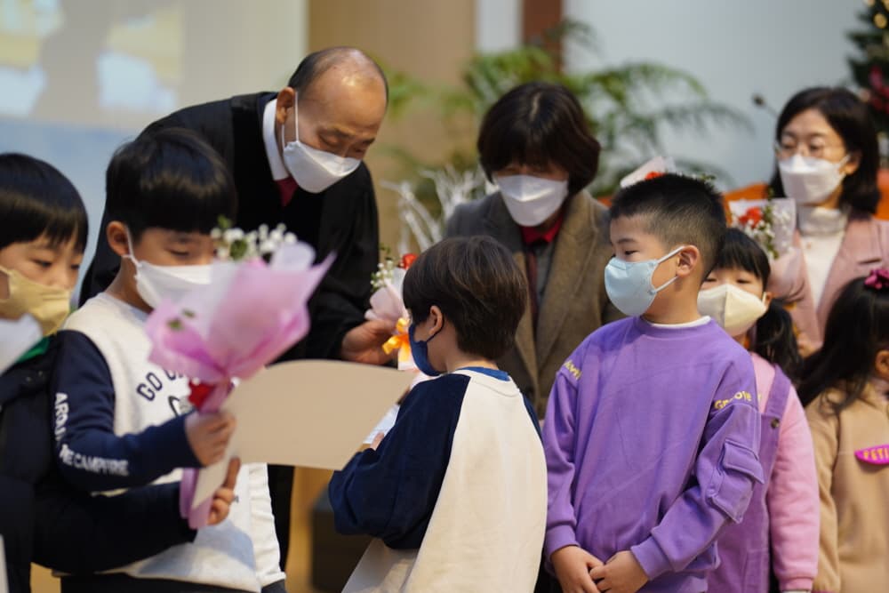 2022-12-25 교회학교졸업식 - 2