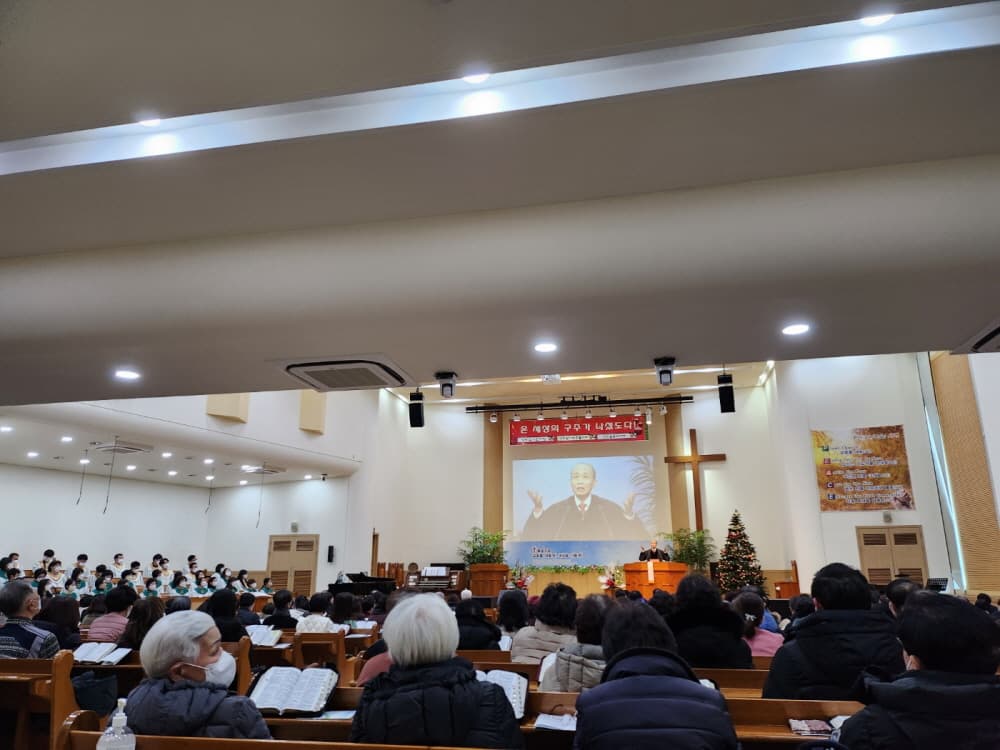 2022-12-25 성탄절예배,칸타타 - 1