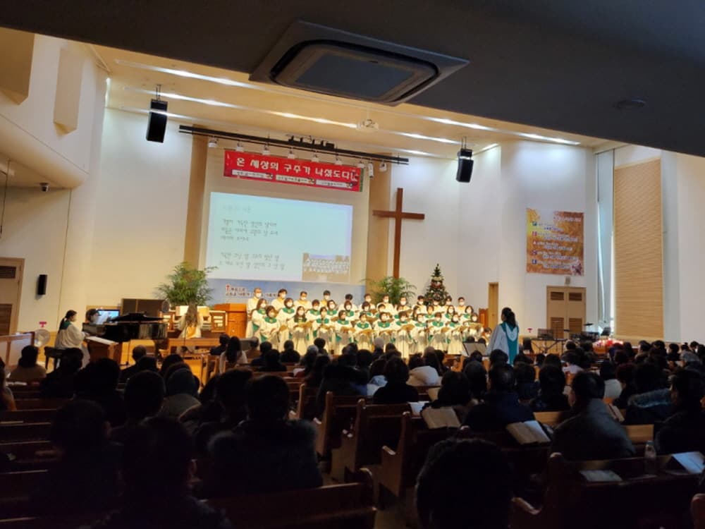 2022-12-25 성탄절예배,칸타타 - 3