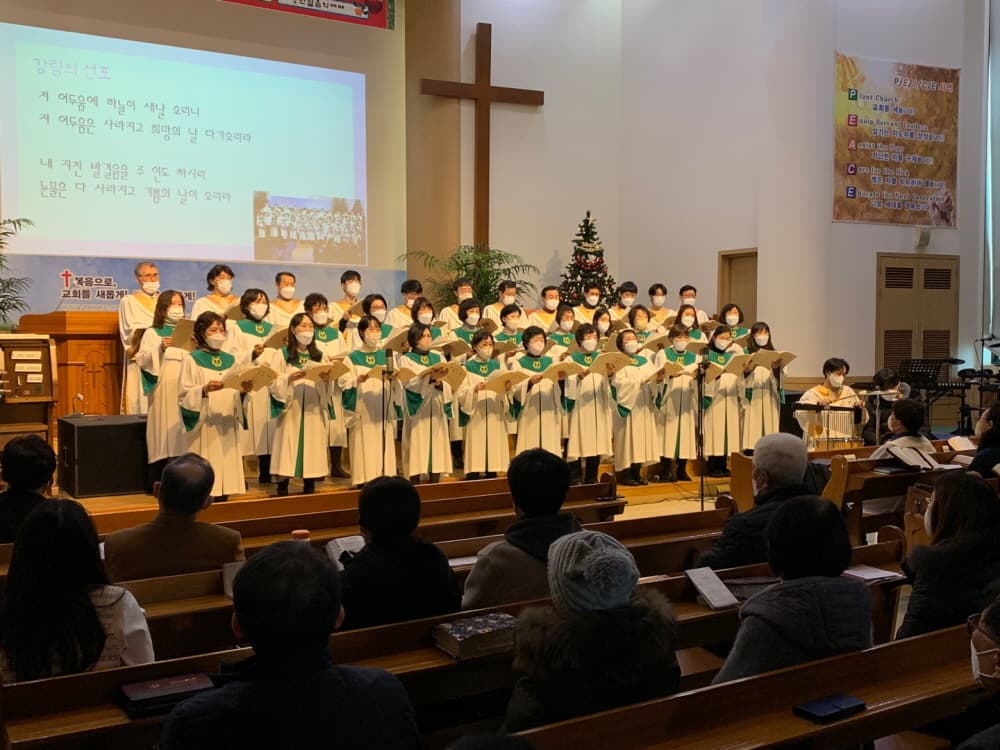 2022-12-25 성탄절예배,칸타타 - 5