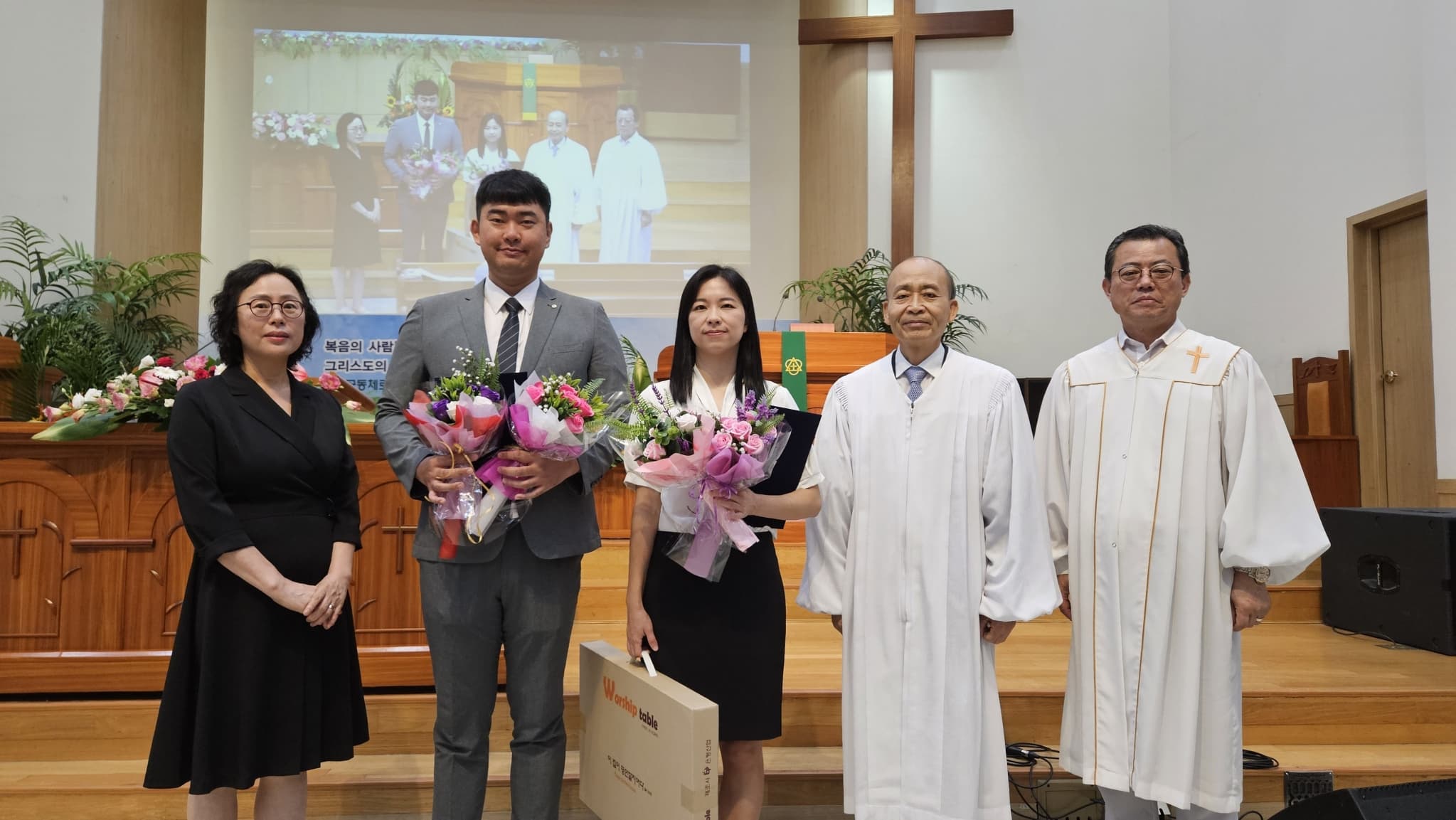 2023.8.6 바나바 수료 및 글로리아 중창단 찬양 - 1